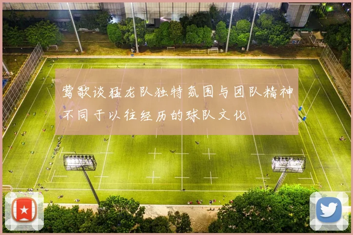 莺歌谈猛龙队独特氛围与团队精神不同于以往经历的球队文化