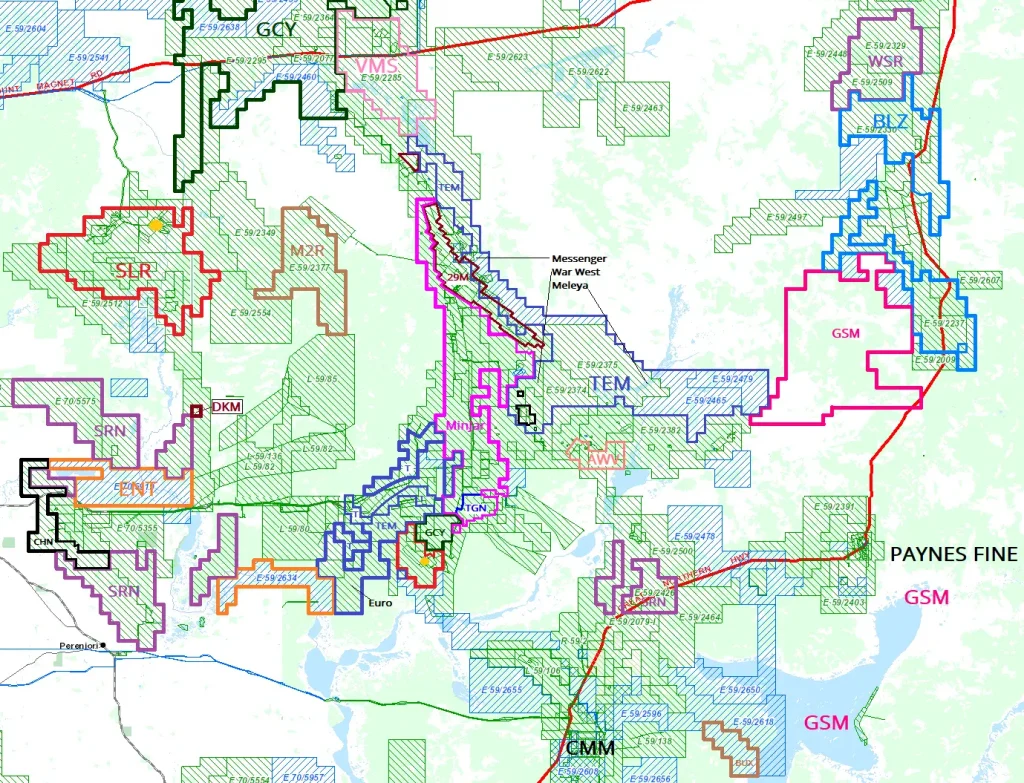 Paynes Find - Gold, Copper, IO - SLR, 29M, CMM, MGX, GCY, TEM Paynes Find - Gold, Copper, IO - SLR, 29M, CMM, MGX, GCY, TEM