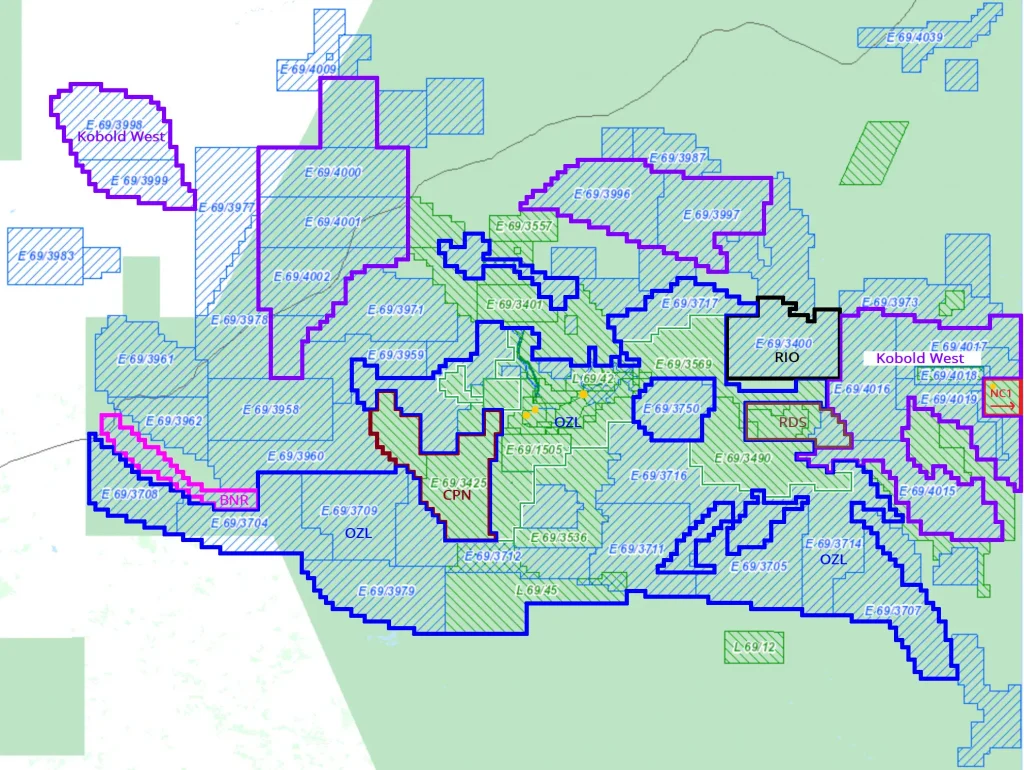 Musgrave - Cu, Ni, Co - OZL, Kobold West, RIO, CPN, BNR Musgrave - Cu, Ni, Co - OZL, Kobold West, RIO, CPN, BNR