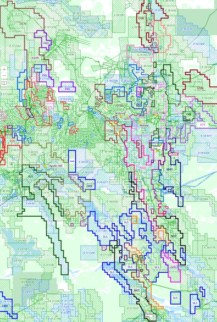 Laverton - Gold - NST, Gold Fields, AGG, ORR, DCN, KIN, STN