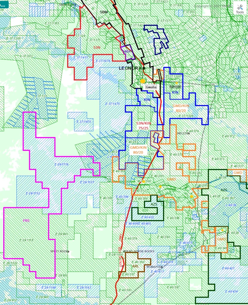 Leonora - Gold - SBM, GMD, KIN, AZS