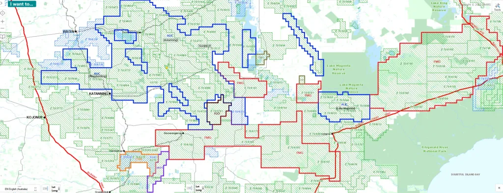 Katanning - Gold, Li - FMG, AUC, IGO, CHN Katanning - Gold, Li - FMG, AUC, IGO, CHN