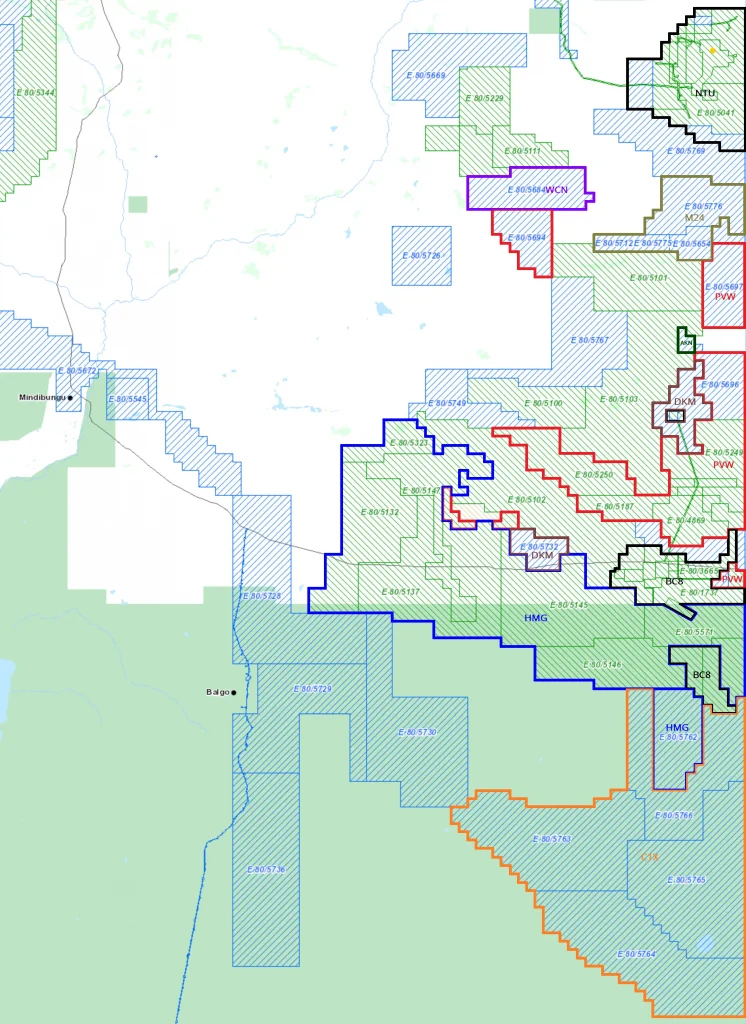 Tanami - Gold, REE - NTU, BC8, PVW, HMG, C1X